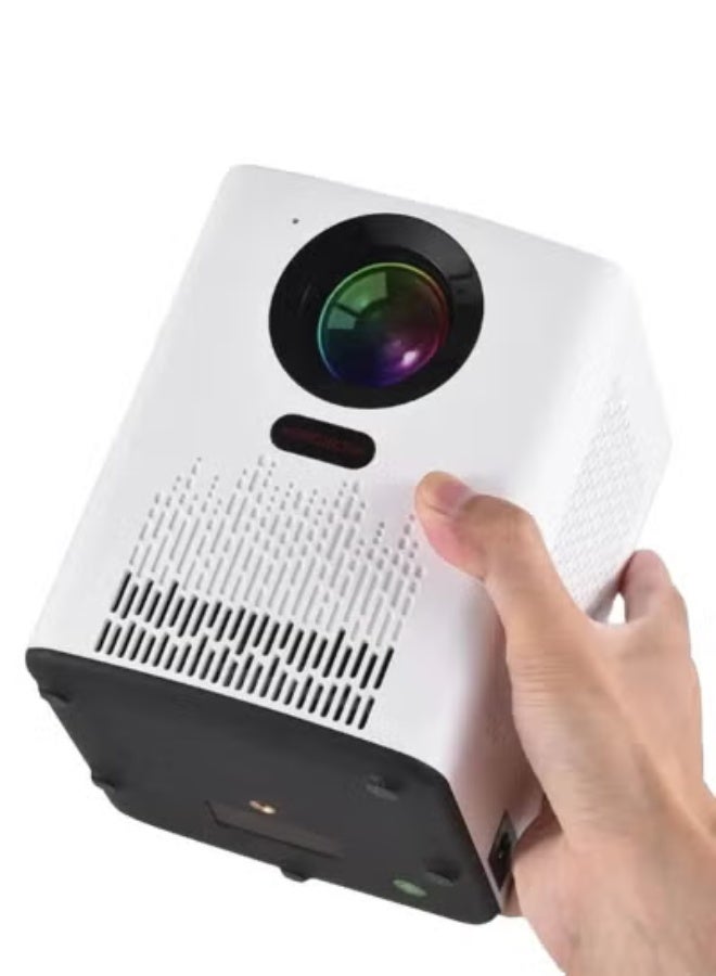 Smartbarry HT01 4K HD Portable Projector with WiFi & Bluetooth – 5G Wireless Connection, High Brightness, and Clear Display | Smart Home Theater Projector for Movies, Gaming & Presentations, Compatible with Phones & Laptops - Image 4