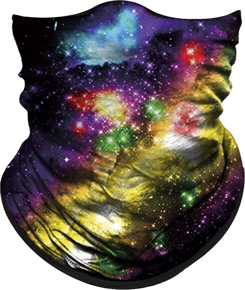 Obacle Seamless Bandana Rave Face Mask Women Men for Dust Wind Sun Protection - Image 1