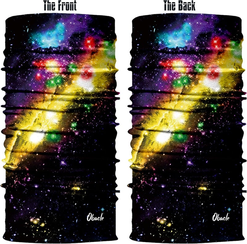 Obacle Seamless Bandana Rave Face Mask Women Men for Dust Wind Sun Protection - Image 3