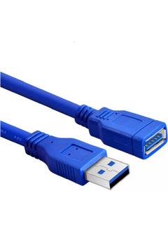 PrimeX Plus PX-1702 1.5 Meter USB3.0 Extension Cable, USB Extension, USB Male/Female Cable, USB3.0 Additional Cable  - Image 1