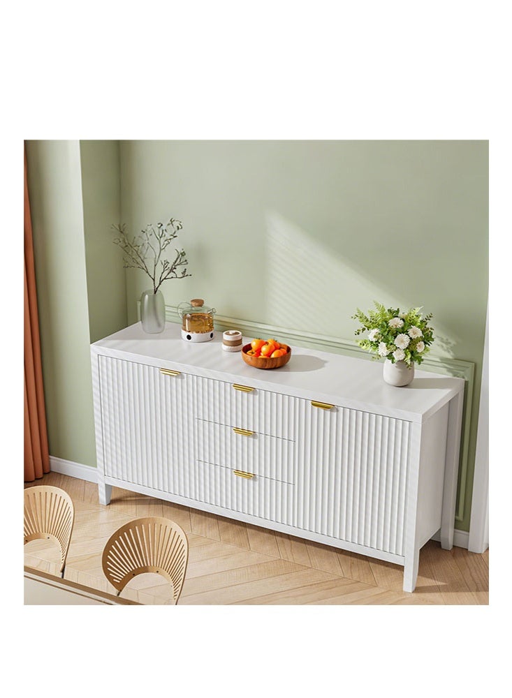 Solerconm Storage Cabinet Sideboard Large Buffet with 2 Doors 3 Drawers Adjustable Shelves Coffee Bar Storage Accent Cabinet Multifunctional Console Cabinet for Kitchen, Living Room, Dinning Room - Image 2