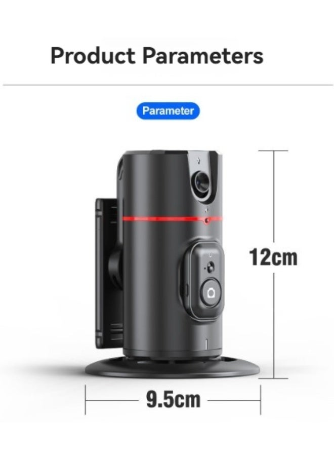 New mobile phone follow-up cloud platform, desktop TIKTOK live panoramic follow-up stand, AI360° face recognition