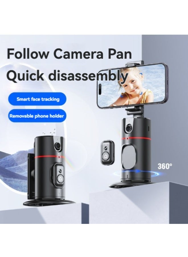 New mobile phone follow-up cloud platform, desktop TIKTOK live panoramic follow-up stand, AI360° face recognition  - Image 2