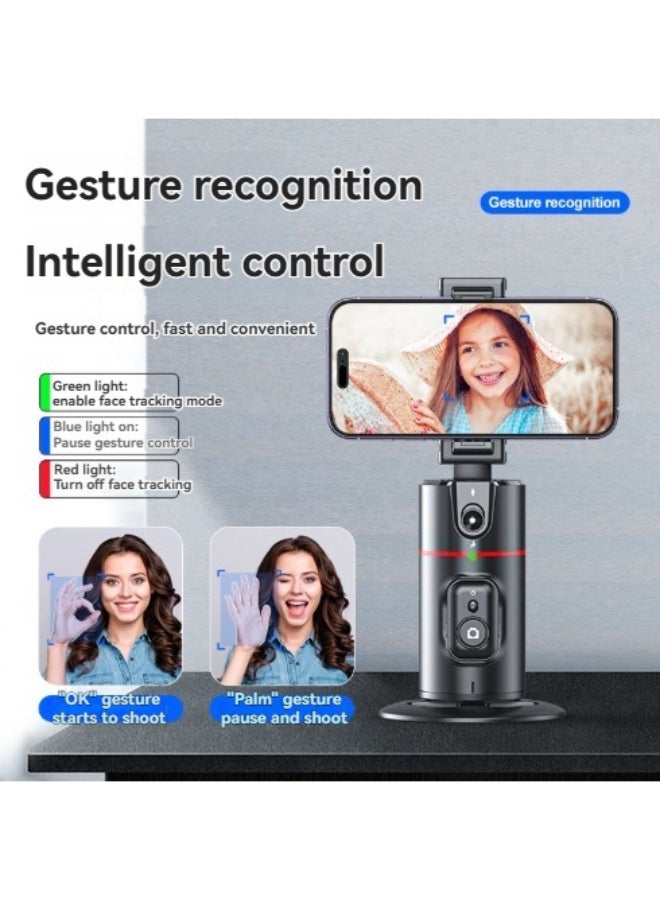 New mobile phone follow-up cloud platform, desktop TIKTOK live panoramic follow-up stand, AI360° face recognition  - Image 5