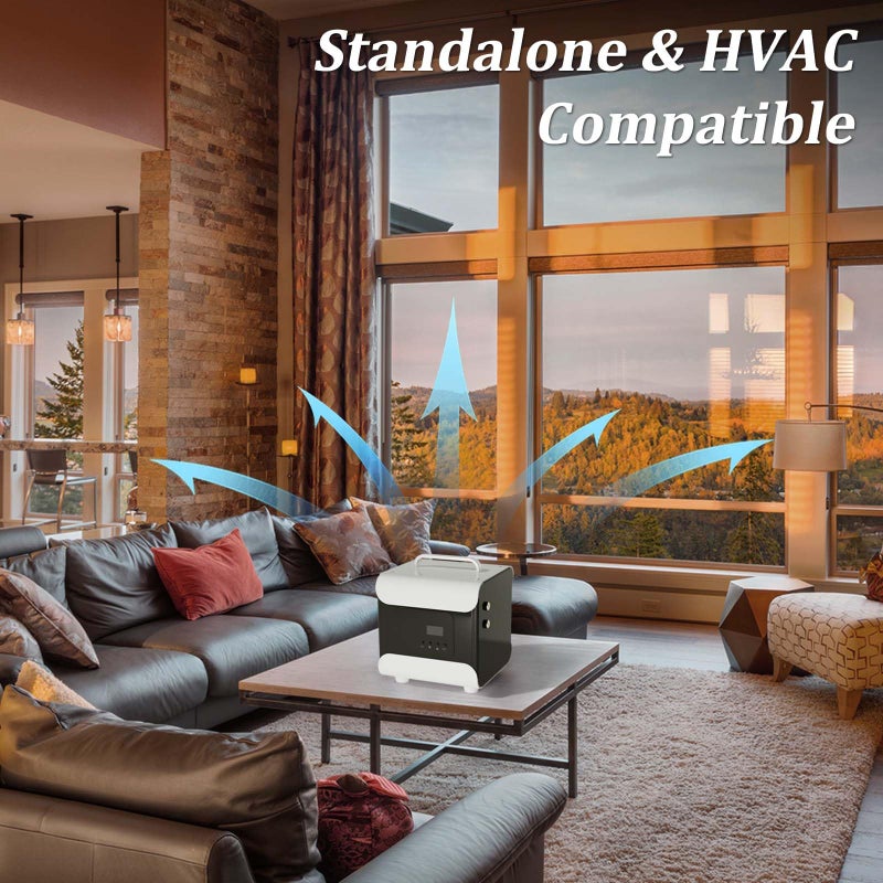 Lacidoll Whole House HVAC Scent Diffuser - 5000 Sq Ft Coverage, Wi-Fi & Bluetooth App Control, 1000ML Hotel Collection, Waterless Cold Air Diffuser for Large Rooms & Commercial Use, Metal Design - Image 4