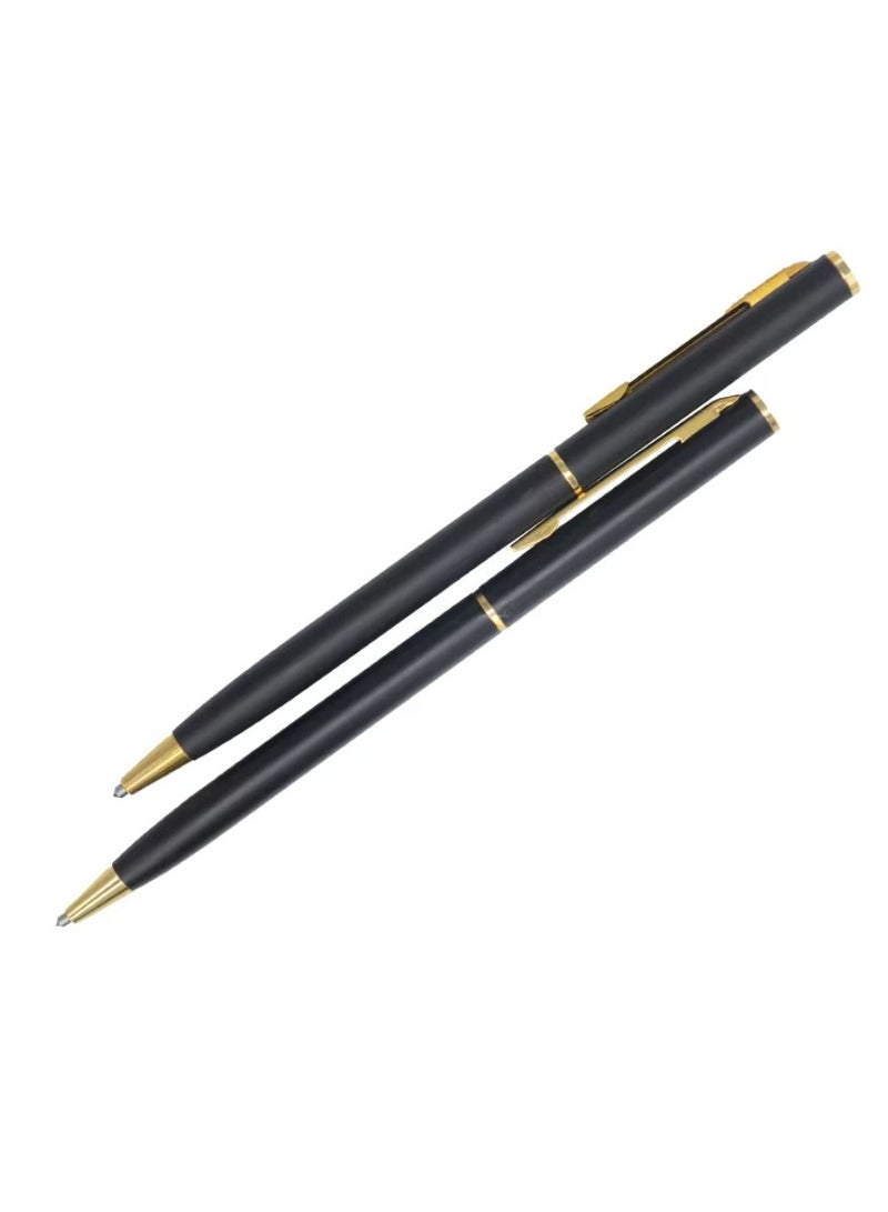 2-Piece Capacitive Touch Ballpoint Pen Set Black - Image 1