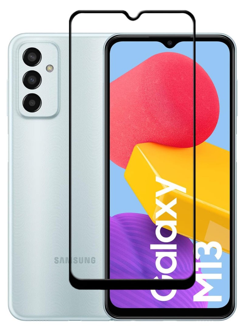 ACLIX Antistatic ESD Dustproof Premium Quality High Definition Tempered Glass Screen Protector Designed For Samsung Galaxy M13 - Image 1