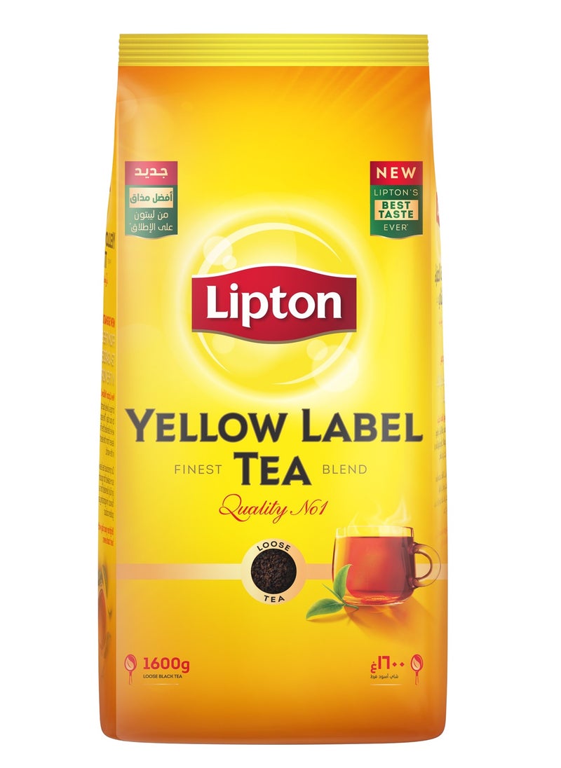Lipton Yellow Label Black Loose Tea 1600g  - Image 1