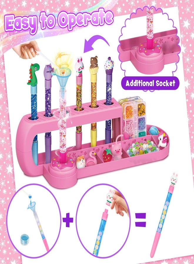 Subao 70+ pcs DIY Pens Making Kit, Glitter Gel Pen Creator Studio Craft - Image 3