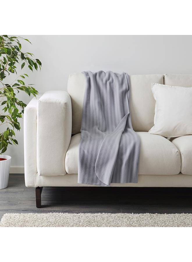 Zaboon Throw, grey, 120x160 cm - Image 2