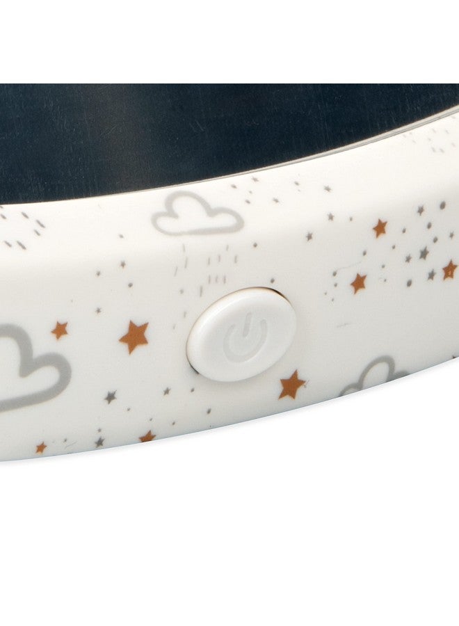 Nuby LED Light Backseat Baby Car Mirror with Remote Controlled Light, Wide View Shatter Resistant Mirror, Adjustable, White Cloud - Image 5