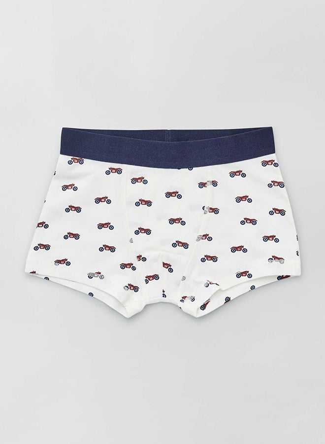 Kiabi Boy Pack Of 3 Pairs Of Printed Boxer Shorts  - Image 2