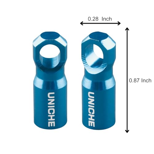 UNICHE Bike Presta Valve Cap with Valve Core Removing Function, Fits Presta French Valves on MTB, Road Bikes, Gravel Bikes (Orange) - Image 2