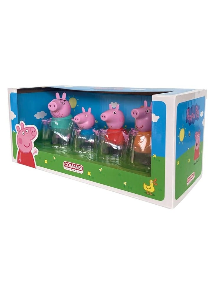 COMANSI Comansi Peppa Pig Collection Set – 4 Figures (Peppa, George, Mama & Papa)  - Image 3