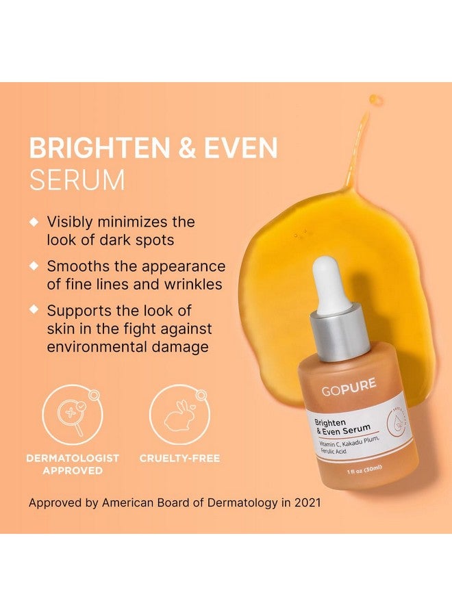 جو بيور مصل تفتيح البشرة بفيتامين C من أكتيفز مع فيتامين C وحمض الفيروليك، فوائد ترطيب الوجه ومكافحة الشيخوخة، يحسن تغير لون البشرة ويقلل البقع الداكنة بشكل واضح، 1 أونصة سائلة - Image 3