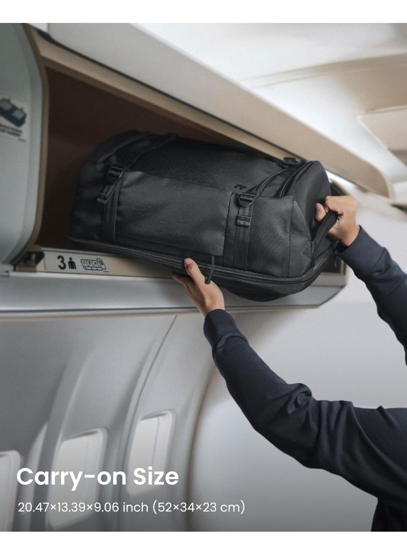 Tomtoc Navigator-T67 38L Military Tactical Travel Backpack – TSA-Friendly Carry-On 17.3 Inch Laptop Rucksack, Molle Survival Bug Out Bag, Water-Resistant Multi-Compartment Hiking Camping Outdoor Backpack - Image 5