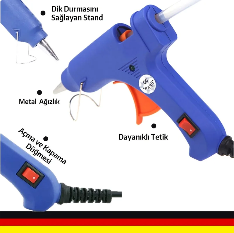 ANKA Hot Silicone Gun 60 W 5 Wax Silicone with Switch
