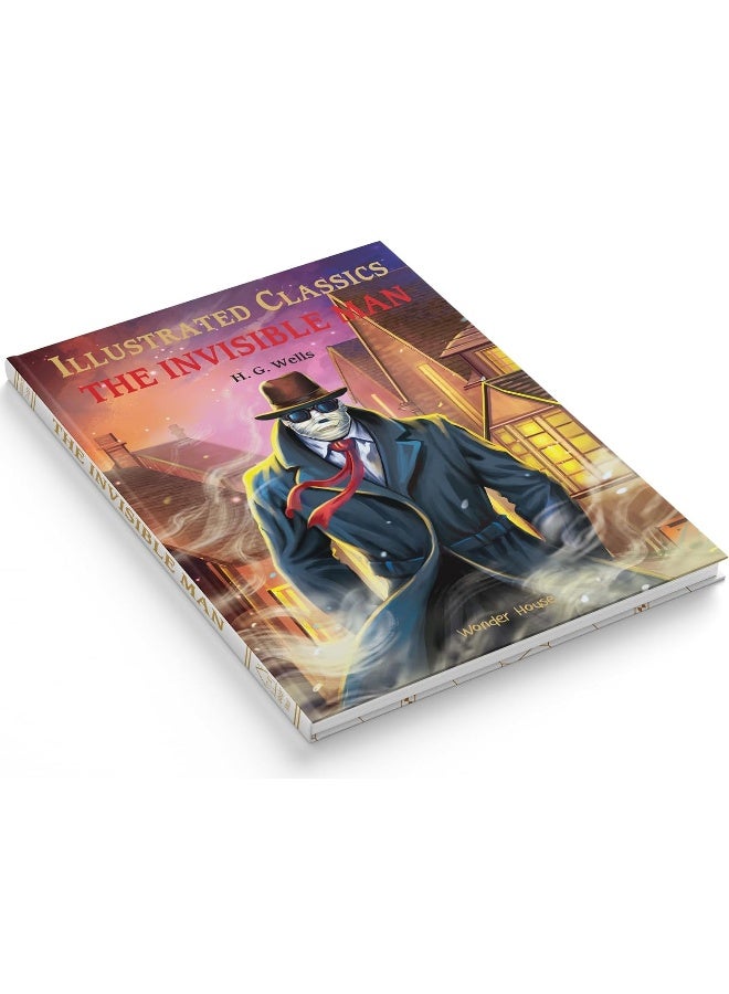 The Invisible Man: Illustrated Abridged Children Classic English Novel With Review Questions (Hardback) - Image 4