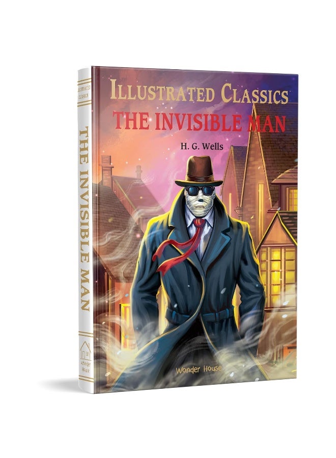 The Invisible Man: Illustrated Abridged Children Classic English Novel With Review Questions (Hardback) - Image 1