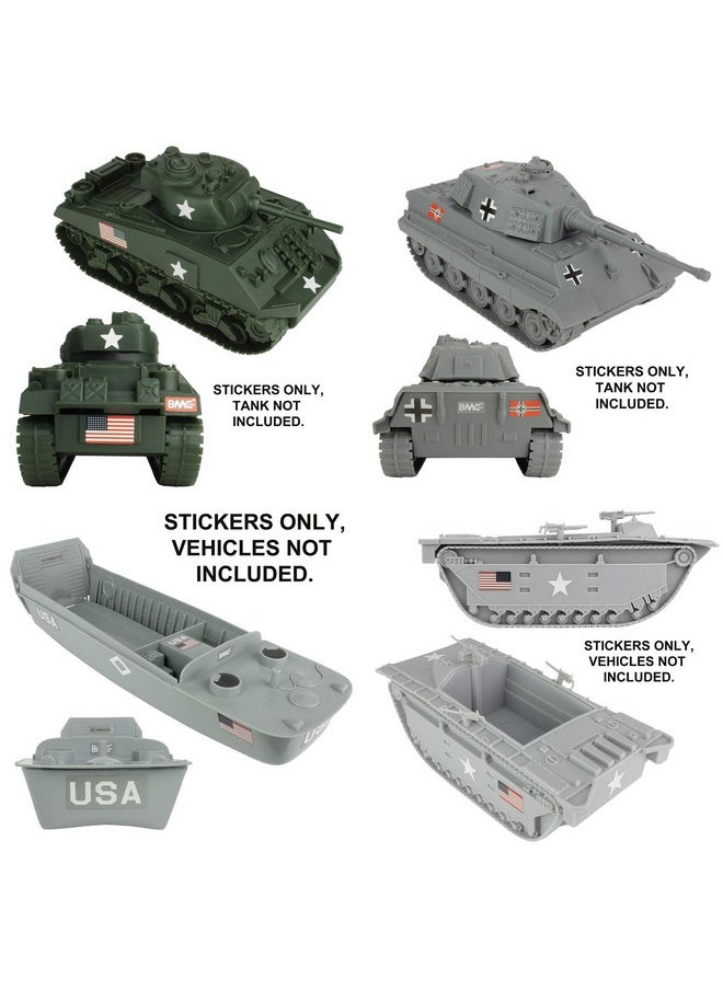 BMC Toys Bmc Ww2 Dday Sticker Sheets Fits 1:32 Tanks Landing Craft & Bunkers  - Image 4