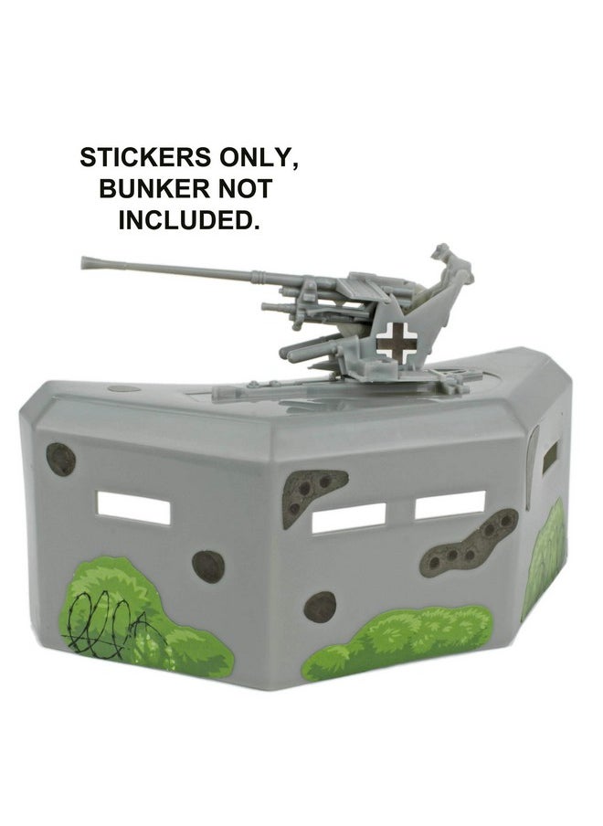 BMC Toys Bmc Ww2 Dday Sticker Sheets Fits 1:32 Tanks Landing Craft & Bunkers  - Image 5