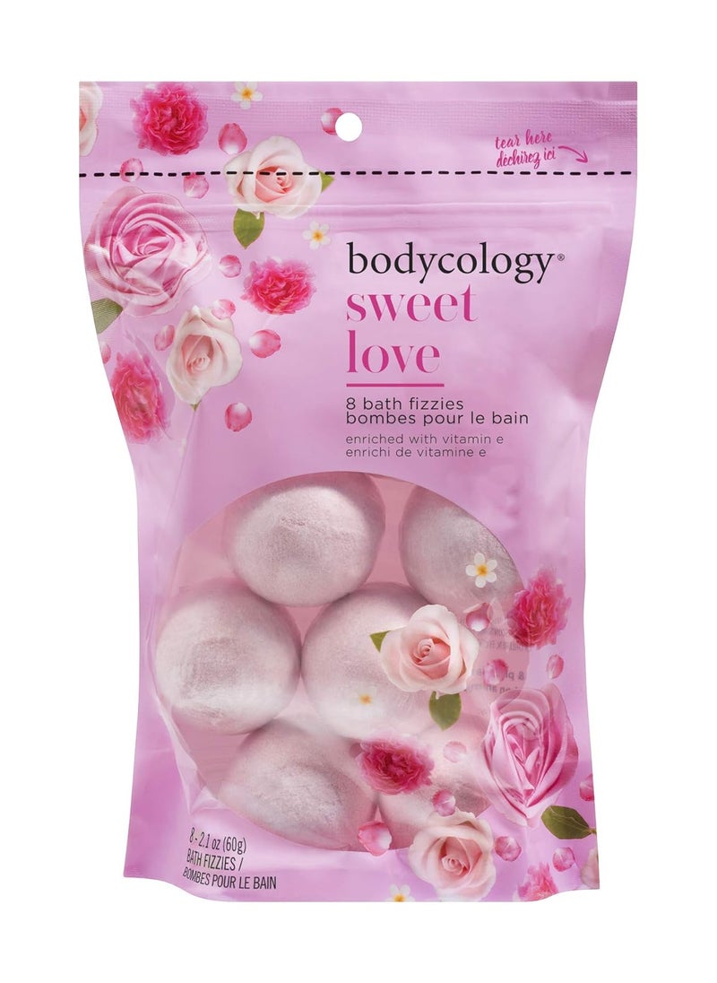Bodycology - Bodycology Sweet Love Bath Soak Fizzies Bombs 821 Oz Balls - Image 1