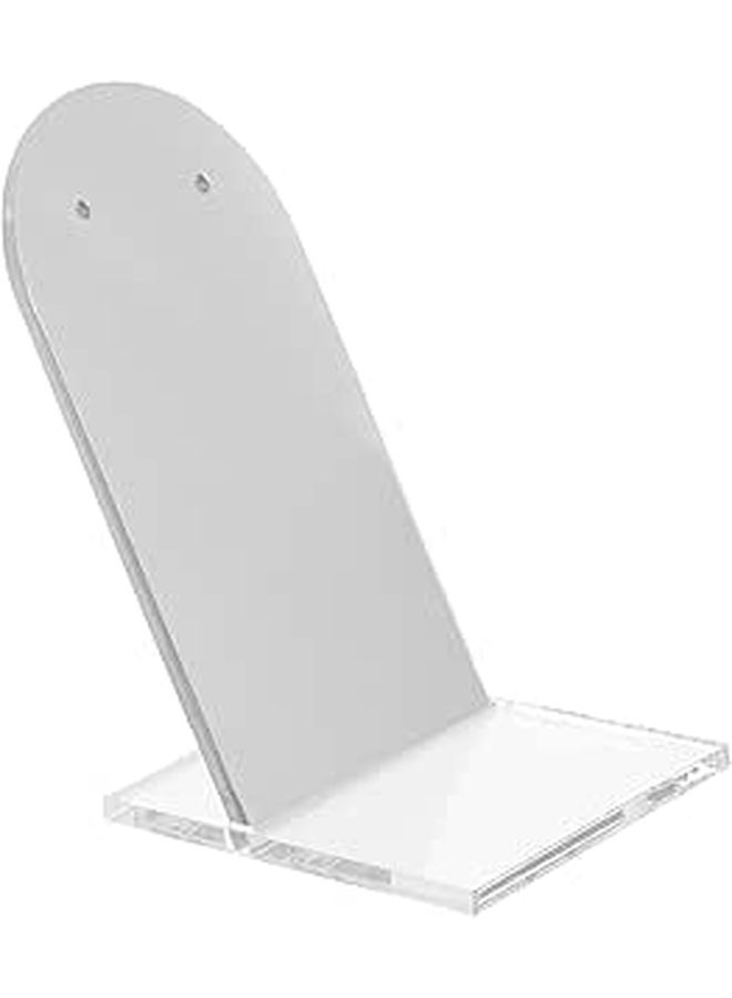 Acrylic Mirror Plate Jewelry Display Stand For Earrings Rings Necklaces - Image 1