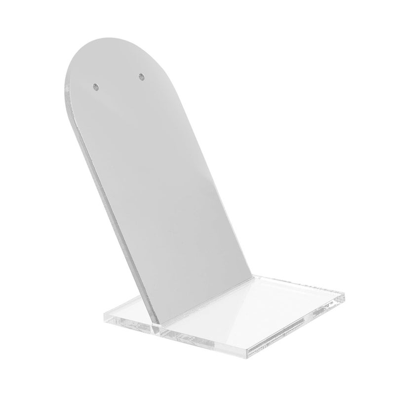 Acrylic Mirror Plate Jewelry Display Stand For Earrings Rings Necklaces - Image 2