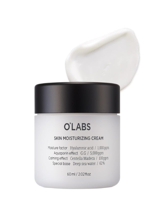 O'LABS Skin Moisturizing Cream 60ml / 2.02 fl.oz Facial Cream for Women Anti Aging Deep Sea Water 62% - Image 1