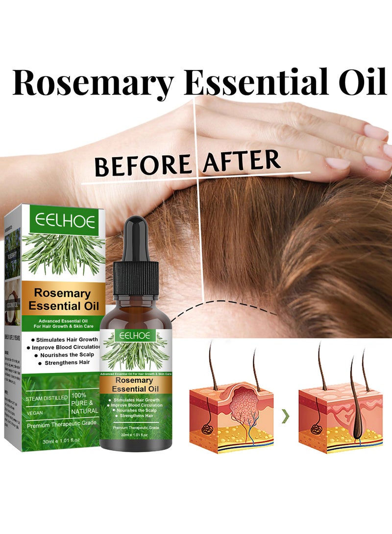 إيلهو زيت الروزماري العطري للعناية بالشعر 30 مل - Image 3