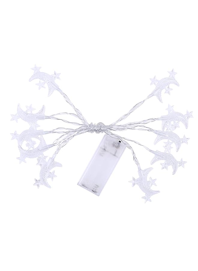 erorex Ramadan Decorations Light Eid Moon String Lights Moon Mini Star Fairy Lights Lantern Lamp For Wedding Party Home Garden Bedroom Indoor Décor Gift For Ramadan Mother'S Day Gifts - Image 3