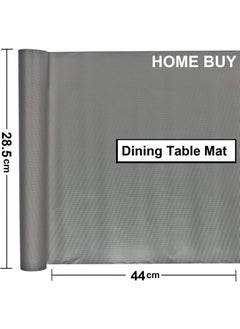 Home Buy HOME BUY PVC Washable, Waterproof Plastic Placemats/Mat for Dining Table Kitchen (28.5 X 44cm, Multicolour) Set of 6 Piece  - Image 3
