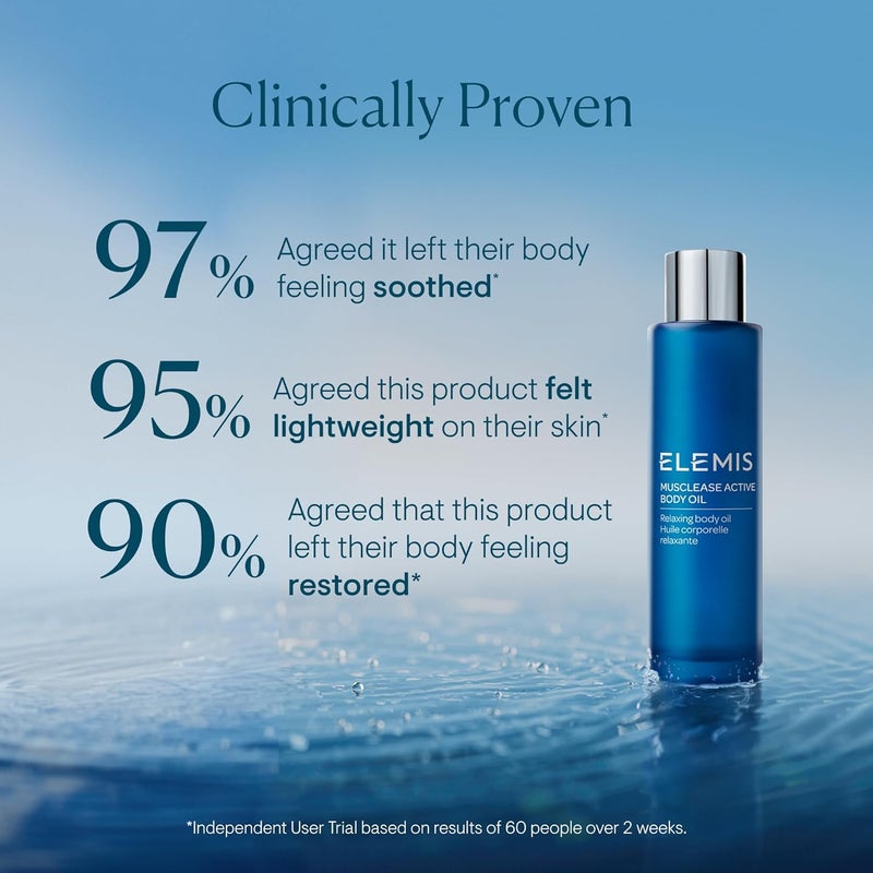 ELEMIS Musclease Active Body Oil - Relaxing Body Oil, 100 ml - Image 3