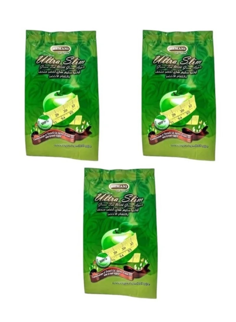 Himani Ultra Slim Green Tea Green Tea Green Apple 30 Bags - Image 1