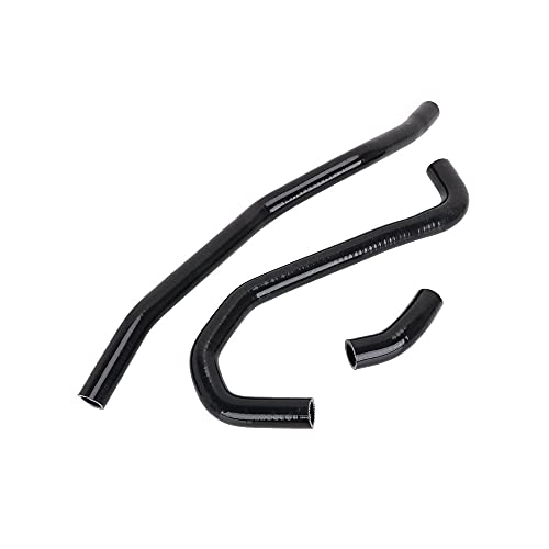 Wacece ATV Radiator Coolant Hoses Silicone for Raptor 700 700R YFM 700 700R 2006-2024 Black - Image 5