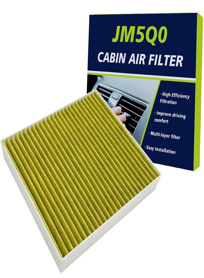 Capume Cabin Air Filter Fits for Audi RS3, S3, A3, Q3, TT Quattro, Atlas, Golf, GTI, Jetta, Taos, Tiguan, Arteon, 2015-2020 2021 2022 2023 2024 2025 5Q0-819-653, CF11643, 5Q0-819-669 - Image 1