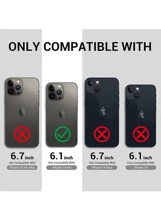 روك بو واقي شاشة من الزجاج المقوى للخصوصية لهاتف iPhone 14 Pro ، عبوة من قطعتين عالية الدقة ومضادة للتجسس ومضادة للخدش وغطاء واقي شاشة عالي الصلابة ومضاد لبصمات الأصابع وخالي من الفقاعات - Image 2