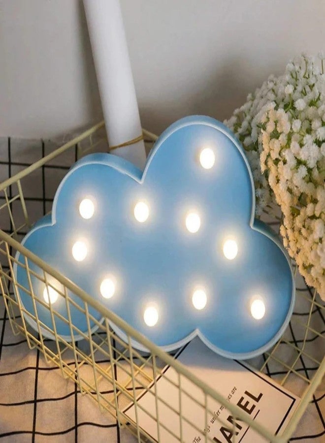 Chronos Marquee Light - Cloud Shape LED Light for Home, Festival, Events, Balcony, Birthday, Many Occasions Decoration (Blue) - Image 3