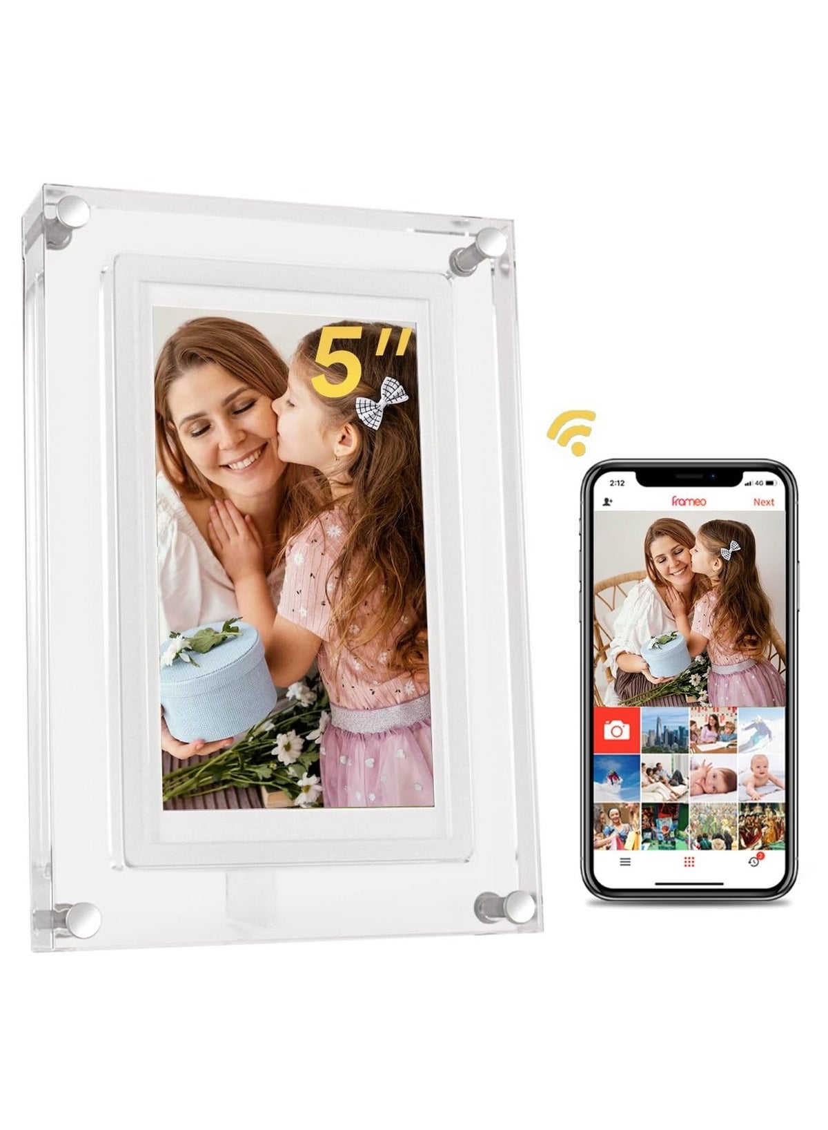 XiuWoo XiuWoo Digital Picture Frame 32GB ZBD5EAB5DCE5EC72214CAZ