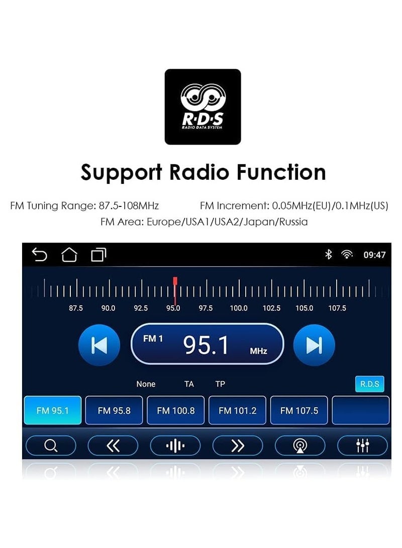 SHEZA STAR Android Screen For Kia Morning Picanto 2011-2015 1GB RAM 32GB ROM IPS Touch Screen DSP built In Bluetooth USB Radio WiFi Play Store Backup Camera included - Image 5
