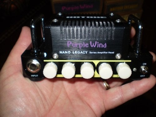 Hotone Nano Legacy Purple Wind 5-Watt Compact Guitar Amp Head with 3-Band EQ - Image 2