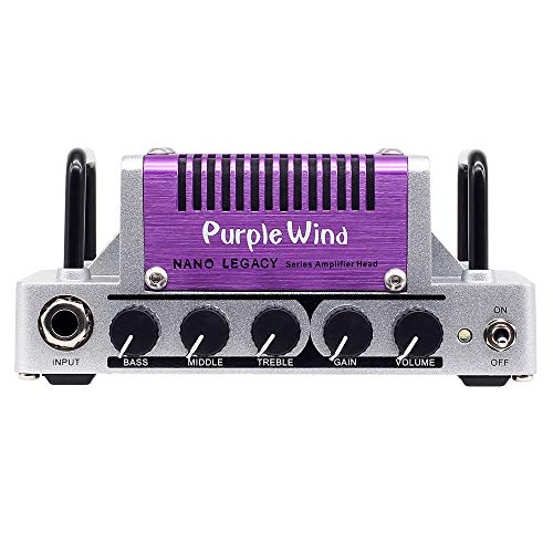 Hotone Nano Legacy Purple Wind 5-Watt Compact Guitar Amp Head with 3-Band EQ - Image 1