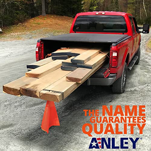 Anley 18x18 Inch Orange Warning Sign Safety Flags for Truck, Trailer, Car & Oversize Load Vehicle - Grommets and Bungee Cords - Vinyl Coated Nylon, Mesh Construction & Bright Color (Pack of 2) - Image 5