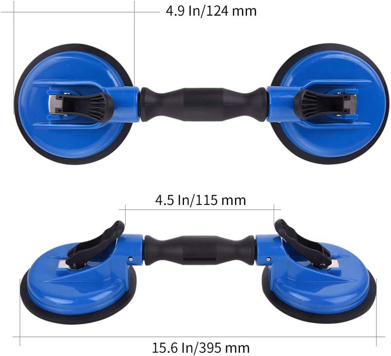 IMT Heavy Duty Glass Suction Cup Lifter - 2 Pack - Image 2