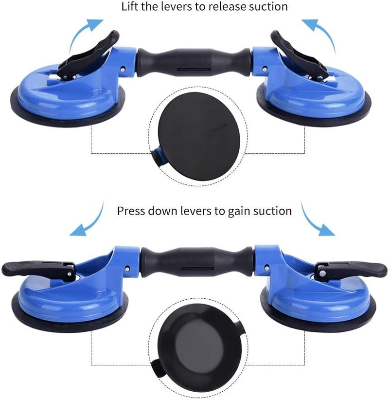 IMT Heavy Duty Glass Suction Cup Lifter - 2 Pack - Image 5