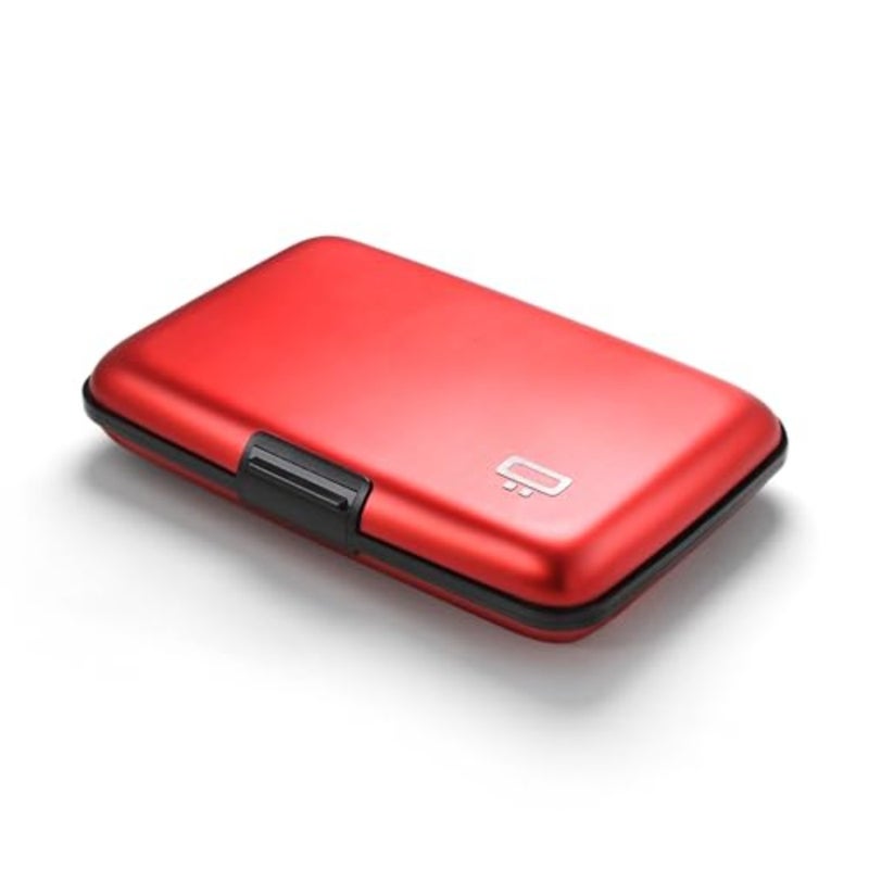 Aluminum Card Holder Wallet, RFID Protection. Model:STOCKHOLM ORIGINAL Iconic Aluminum wallet since 2004. Instant card access with one-hand opening. Holds up to 10 cards bills - Image 1