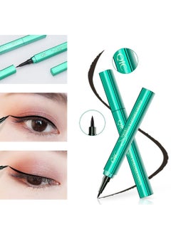 QIC 36H Fine Liquid Eyeliner Pencil 36 Hour Lasting Waterproof Eyeliner Pen for Makeup Long Lasting Fine Liquid Black Eyeliner Pencil | Durable, Sweat-Proof and Not Blooming pencil  - Image 3