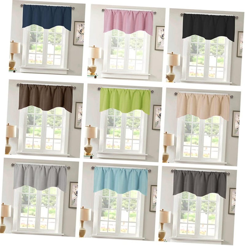 Blackout Curtains Cafe Sheer Light Filtering for Kitchen Door Short Window - Image 5