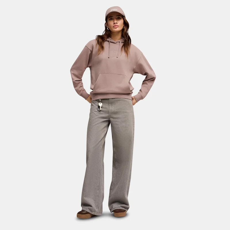 PUMA Brown Women's Essentials Script Hoodie for Women | Best Price UAE