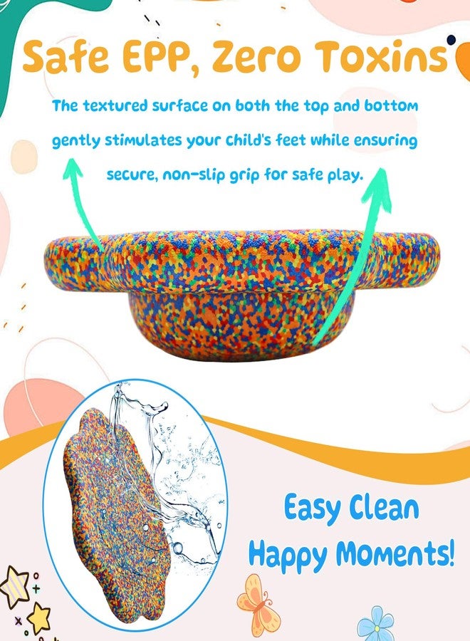 Joybond EPP Balance Board Kids for Stepping Stones for Kids - Foam Toddler Balance Board for Sensory Training Indoor Outdoor for Boys Girls - Image 3
